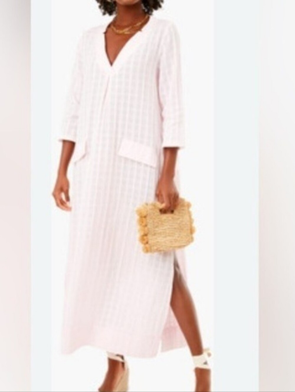 Tuckernuck Pale Pink Maxi Dress